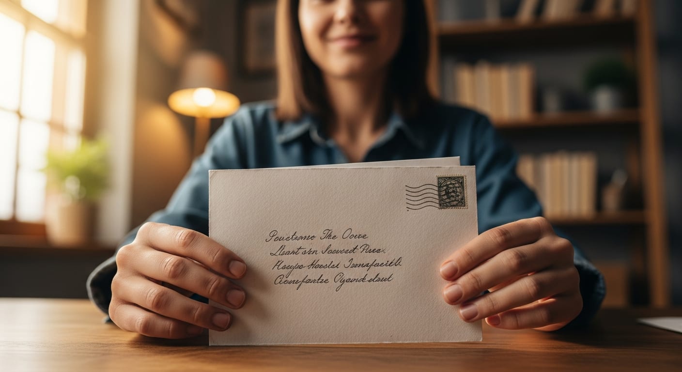 المراسلات الشخصية - إتمام الإجراء بنجاح