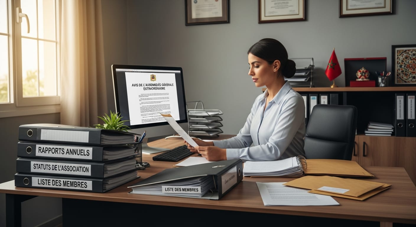 إشعار بعقد جمع عام استثنائي لجمعية - نظرة عامة للإجراء