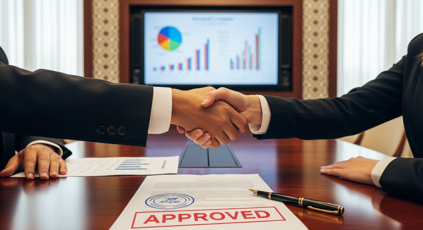 عقد الفرنشايز - إتمام الإجراء بنجاح