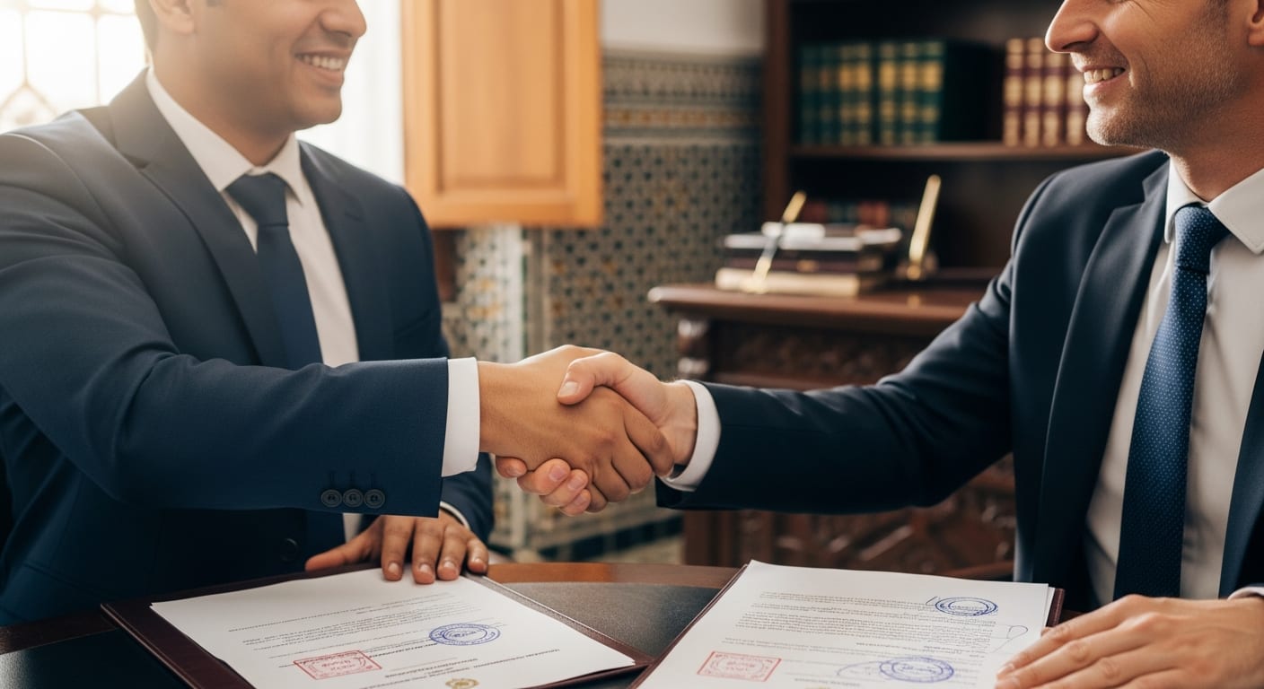 خطاب إنهاء عقد مع شركة - إتمام الإجراء بنجاح