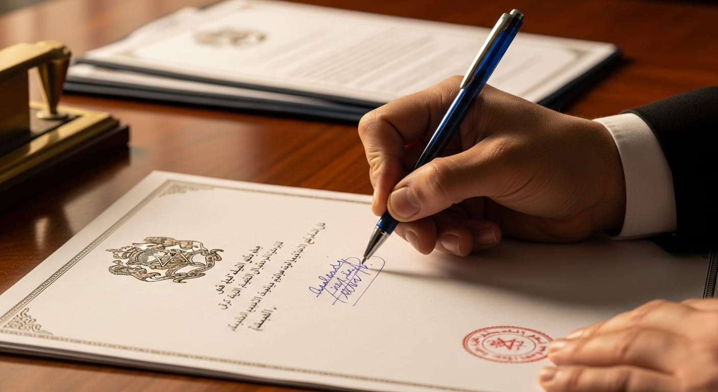  أفضل مواقع إنشاء العقود أونلاين- مرحلة التوقيع والمصادقة