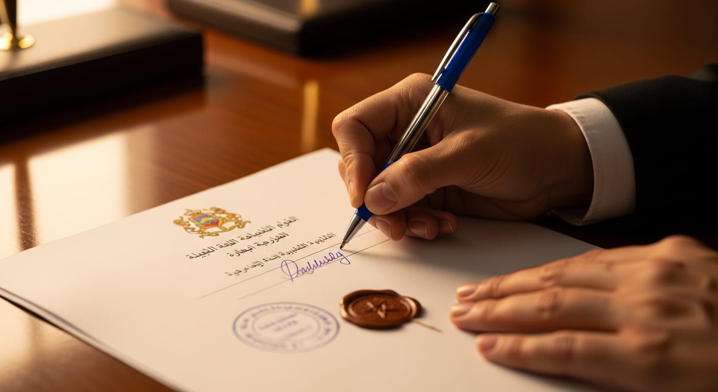 صياغة عقود الشراكة - مرحلة التوقيع والمصادقة