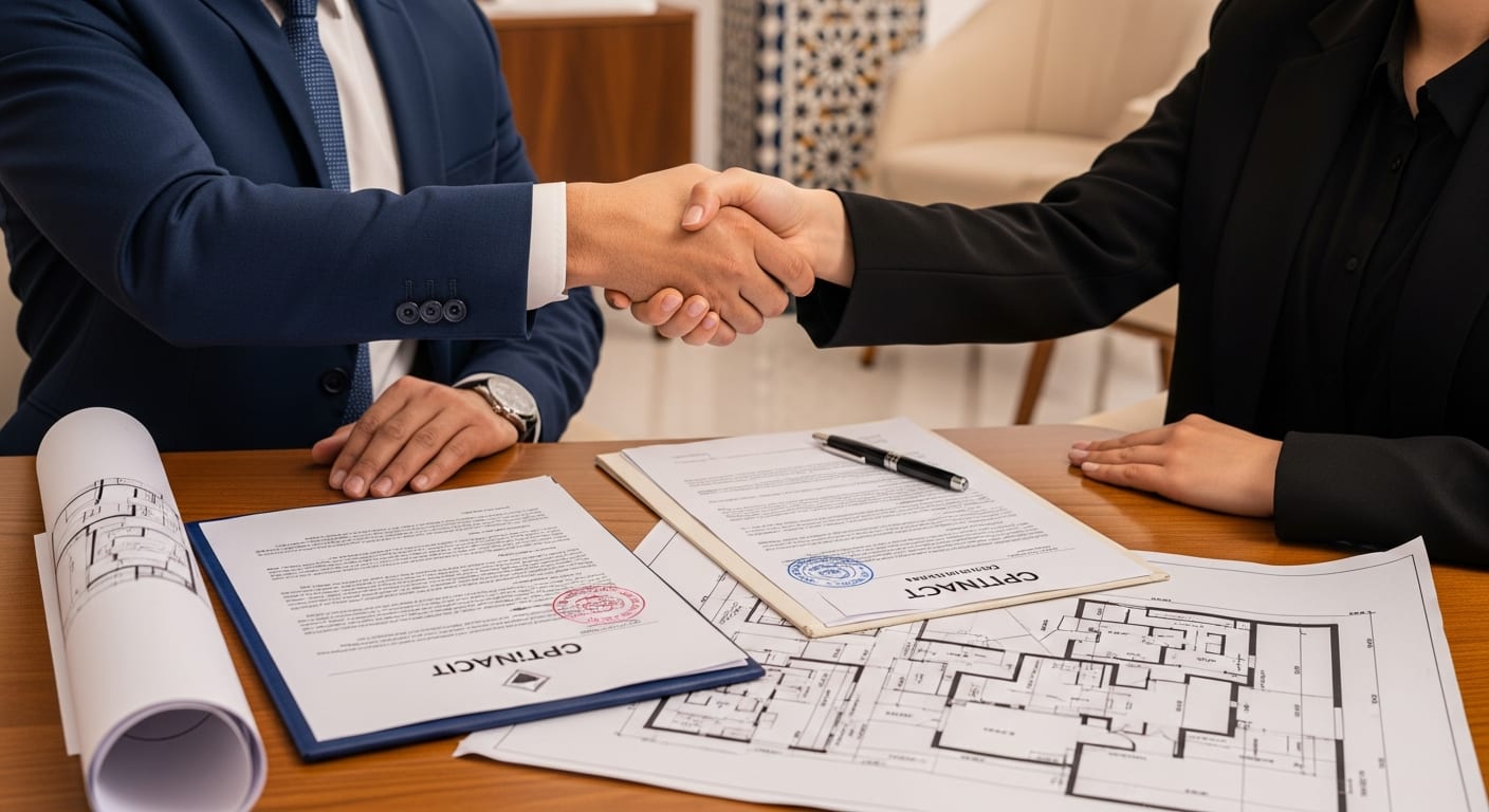 عقد كراء منزل - إتمام الإجراء بنجاح