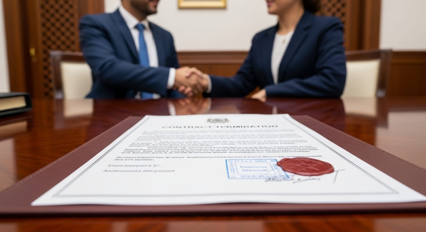 فسخ عقد ايجار - إتمام الإجراء بنجاح