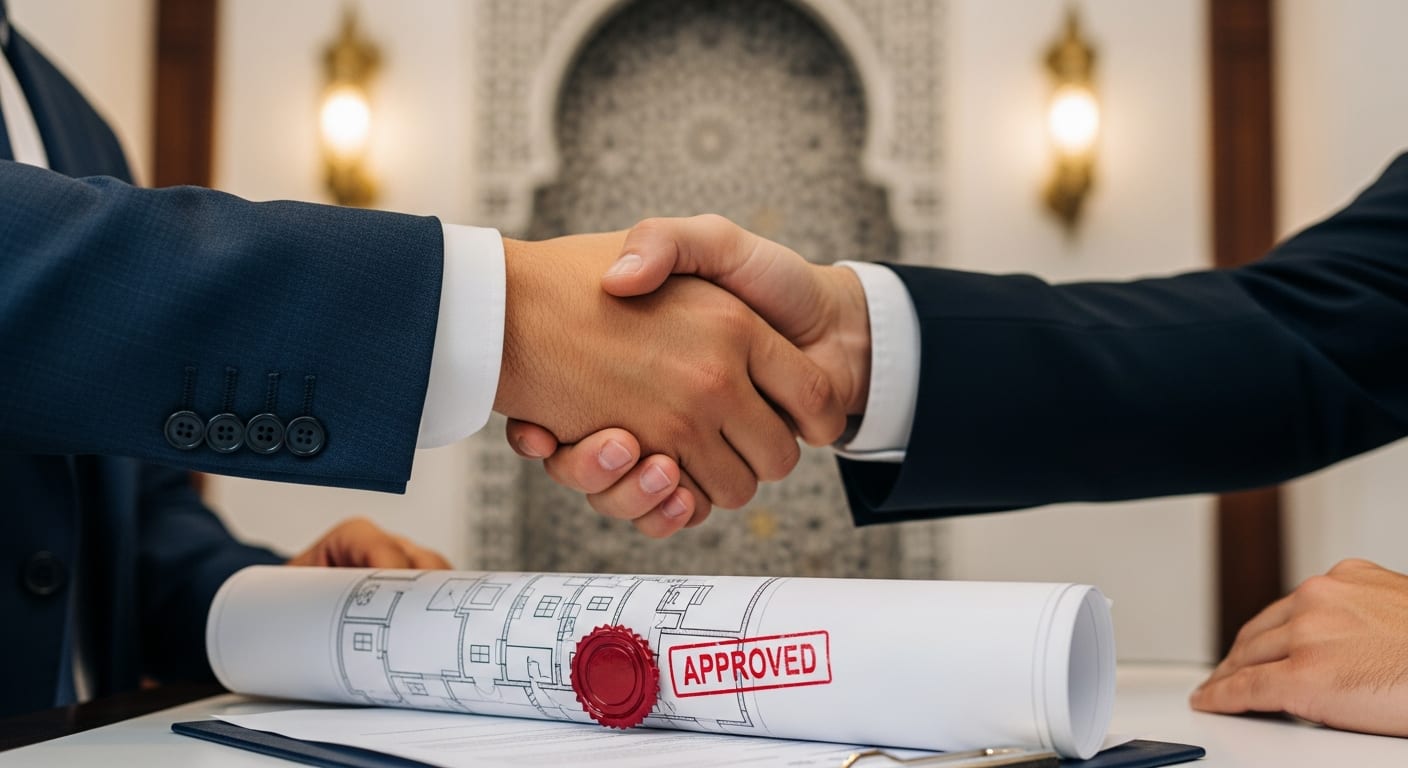 عقد كراء شقة - إتمام الإجراء بنجاح