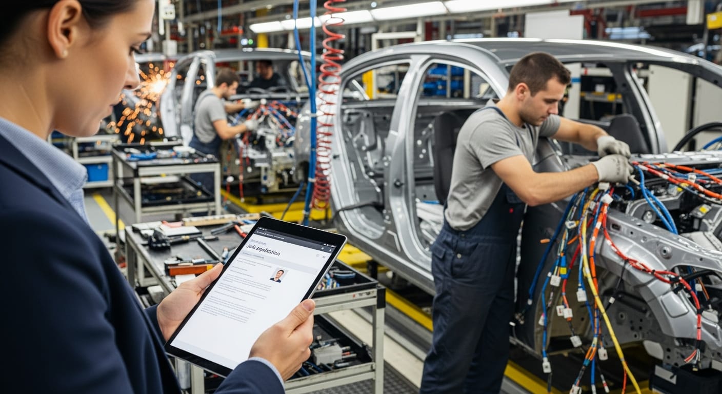 طلب خطي للعمل في شركة كابلاج - مرحلة الفرز والمقابلة