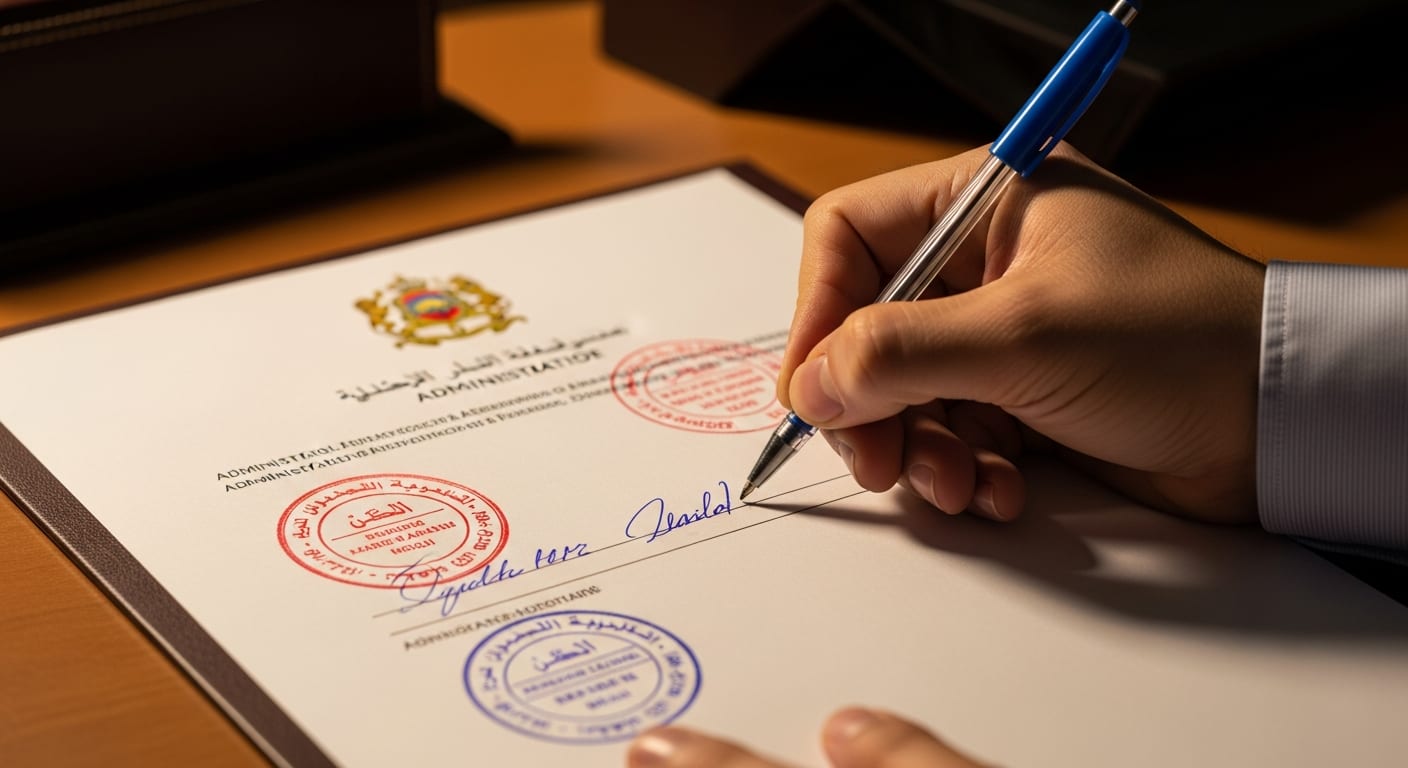 عقد وعد بالبيع عقاري مصادق عليه - مرحلة التوقيع والمصادقة