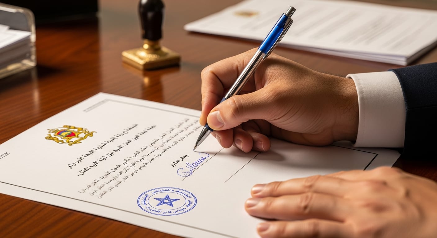 فسخ عقد ايجار و - مرحلة التوقيع والمصادقة