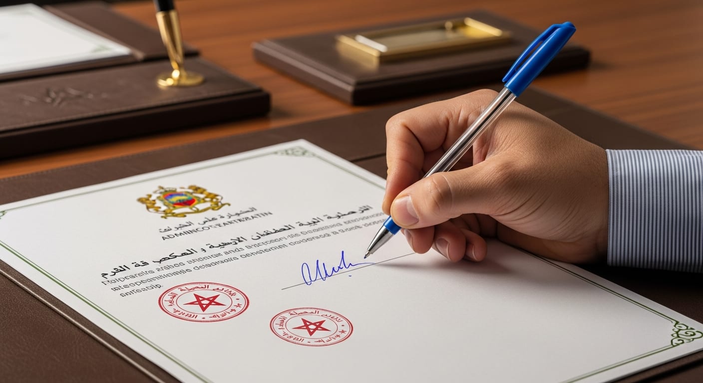 إقرار فسخ عقد إيجار - مرحلة التوقيع والمصادقة