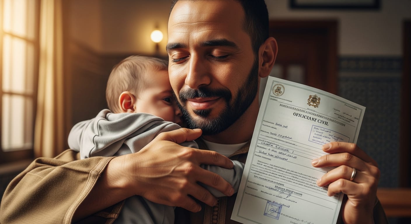 شهادة الحالة المدنية المختومة المغرب