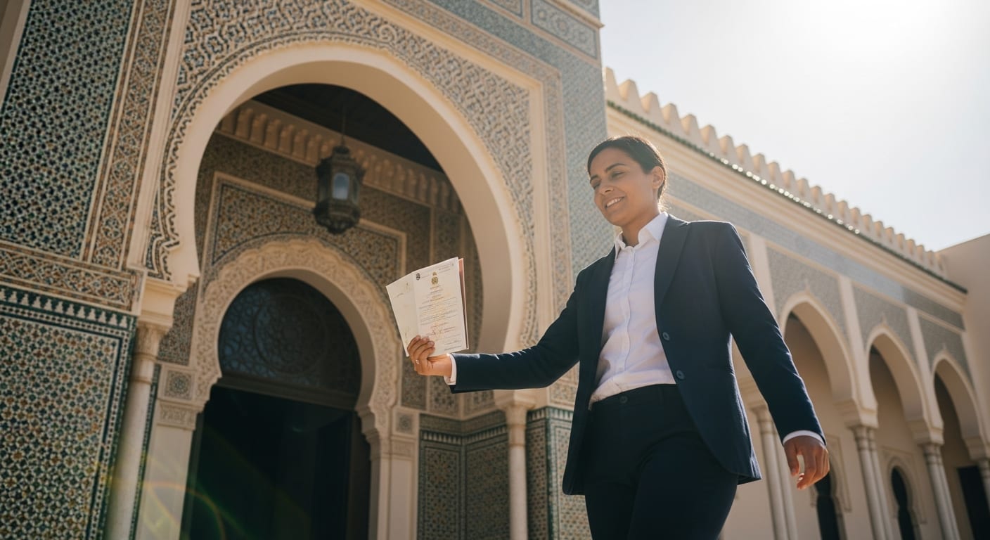 استلام شهادة عدم التسجيل المغرب