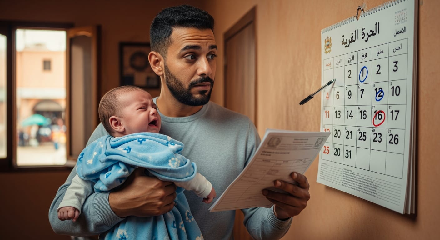 الأجل القانوني لتسجيل المولود في الحالة المدنية 30 يوماً المغرب