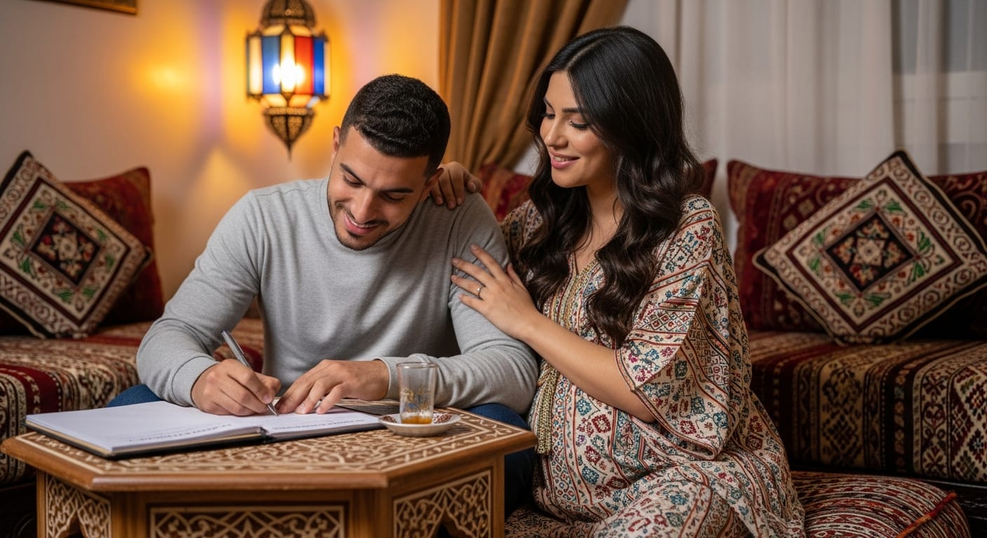 طلب كناش حالة المدنية - مرحلة التوقيع والمصادقة