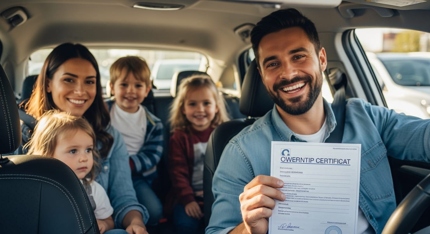 تنازل عن سيارة قانوني - إتمام الإجراء بنجاح