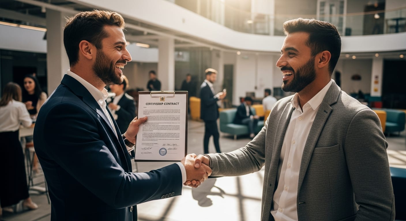 عقد شراكة بين طرفين عام - نظرة عامة للإجراء