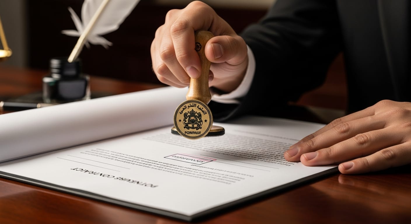 عقد شراكة بين طرفين عام - مرحلة التوقيع والمصادقة