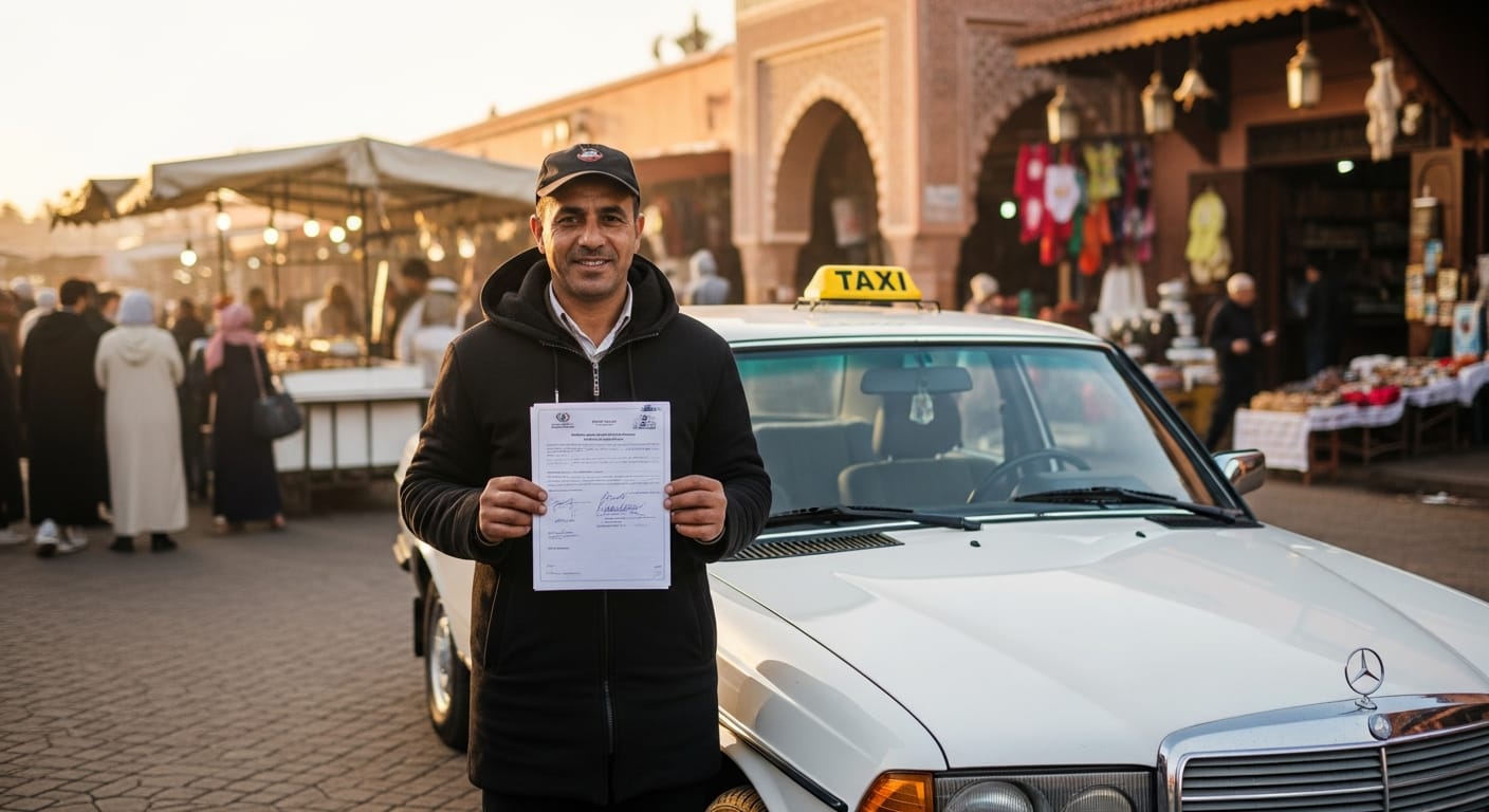 نموذج ملكية عقد ملكية واستغلال سيارة أجرة - نظرة عامة للإجراء