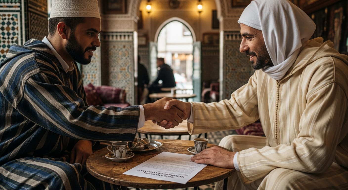 نموذج ملكية عقد ملكية واستغلال سيارة أجرة - مرحلة التوقيع والمصادقة