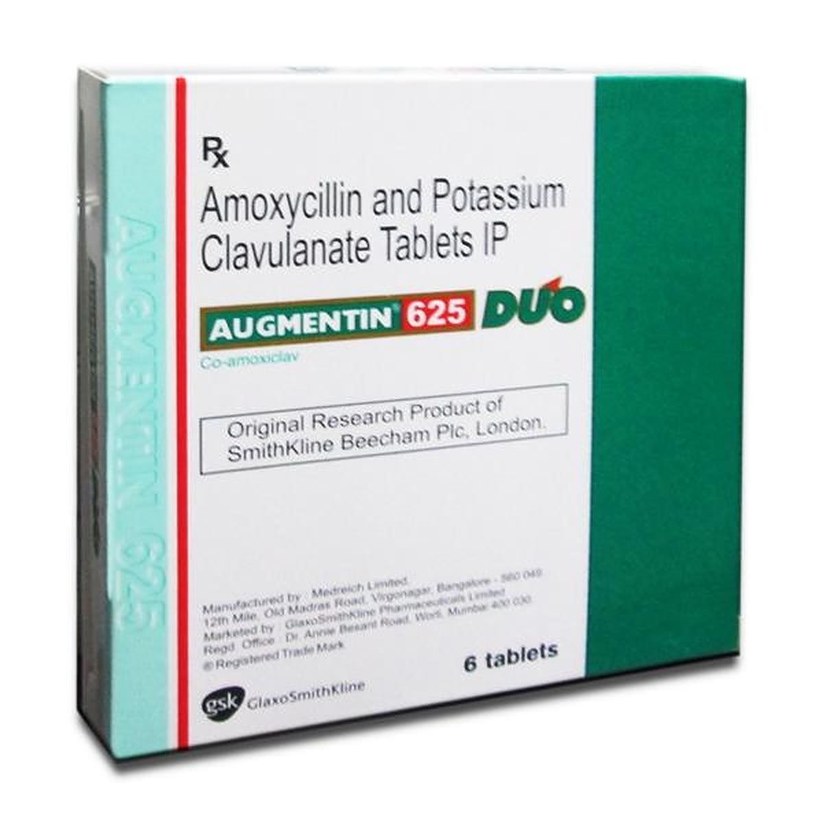 Augmentin 625 Duo Tab