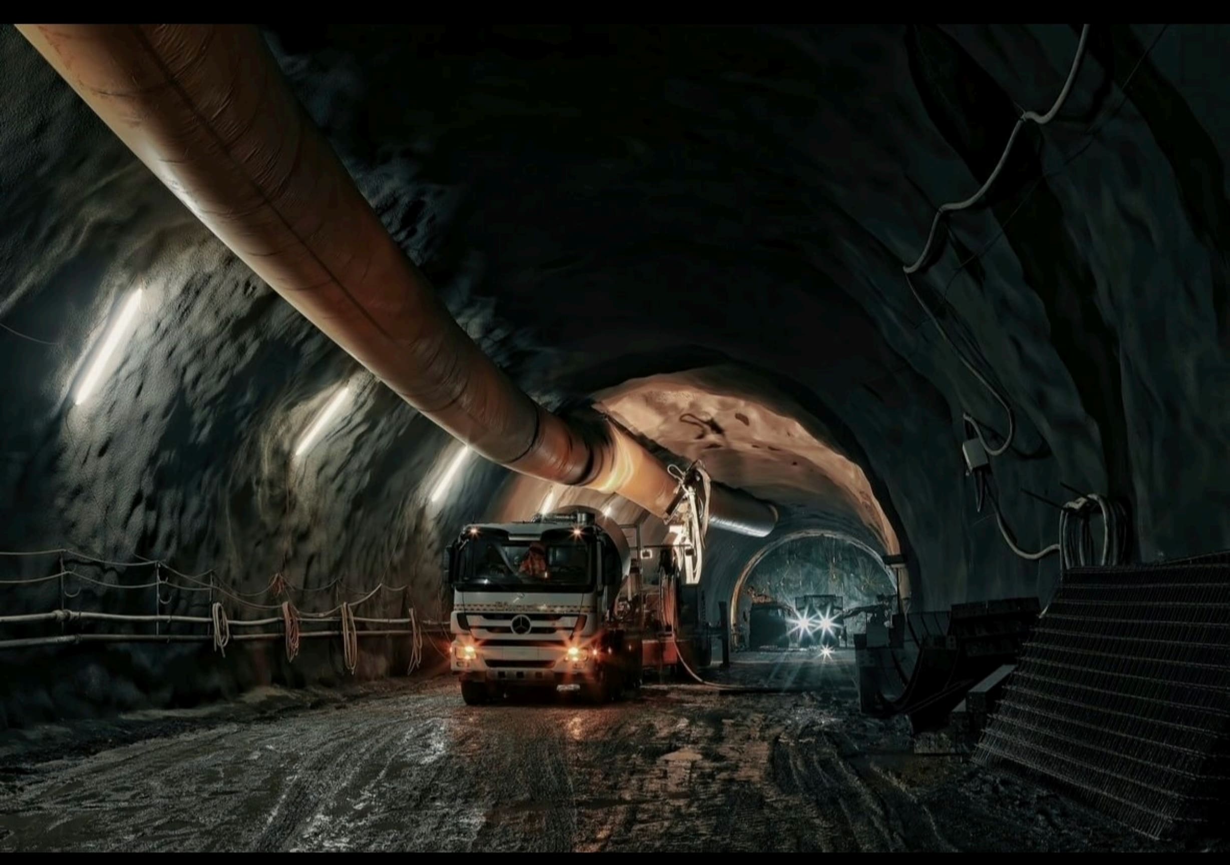 Waste rock in mining