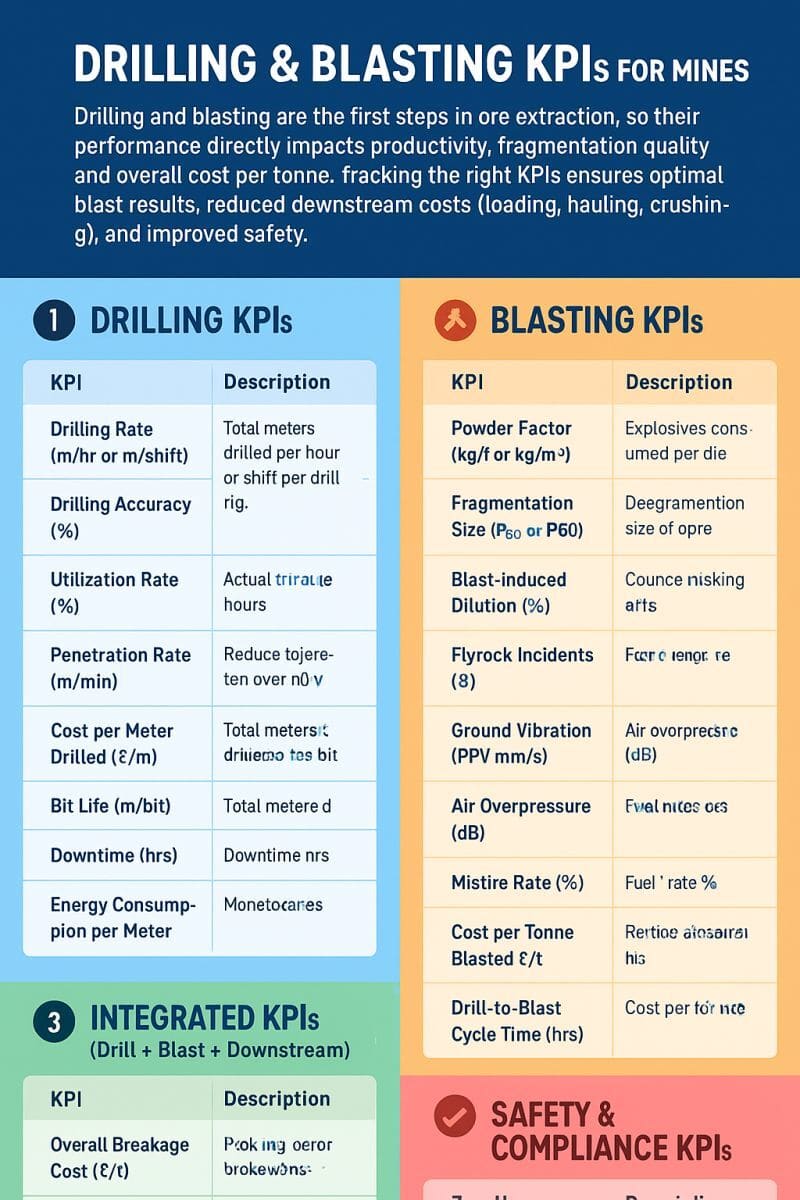 Drilling & Blasting KPI