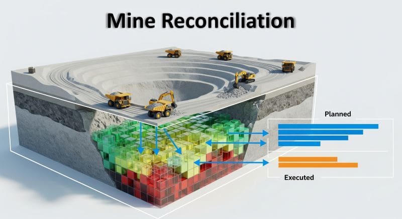 Mine Reconciliation - more than numbers, a reflection of mining health