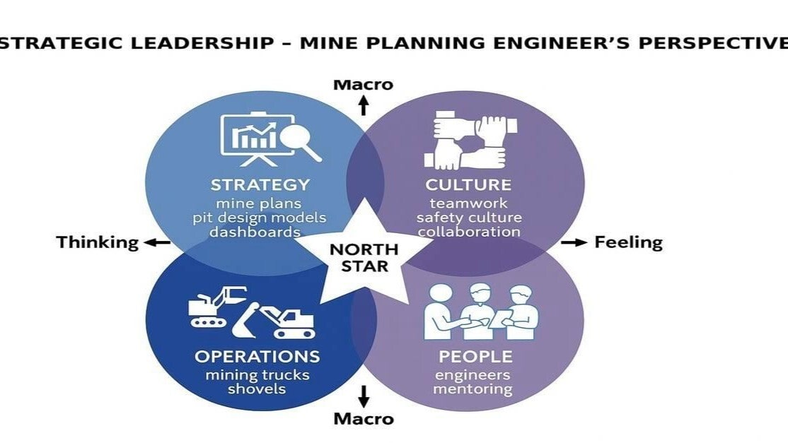 Four Focus Areas in Strategic Leadership in Mining Opérations