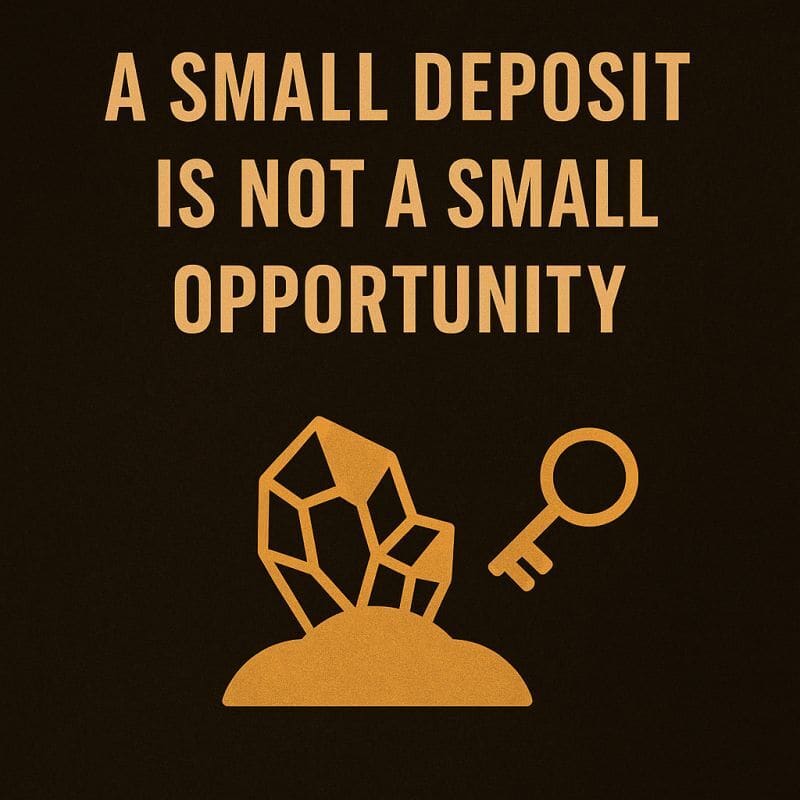 Small Deposits Are Not Small Opportunities