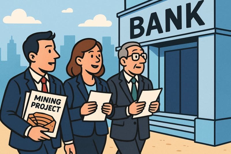 Ever wonder what really happens when a bank decides to finance a mining project?