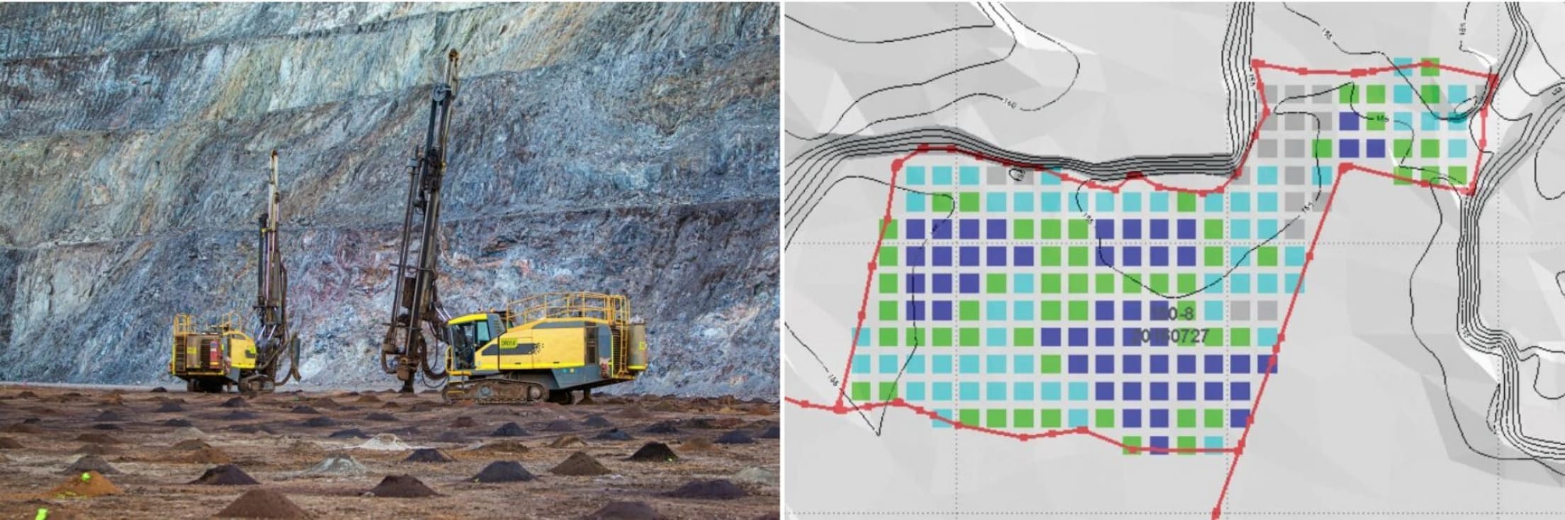 The main grade control errors affecting the entire production circuit