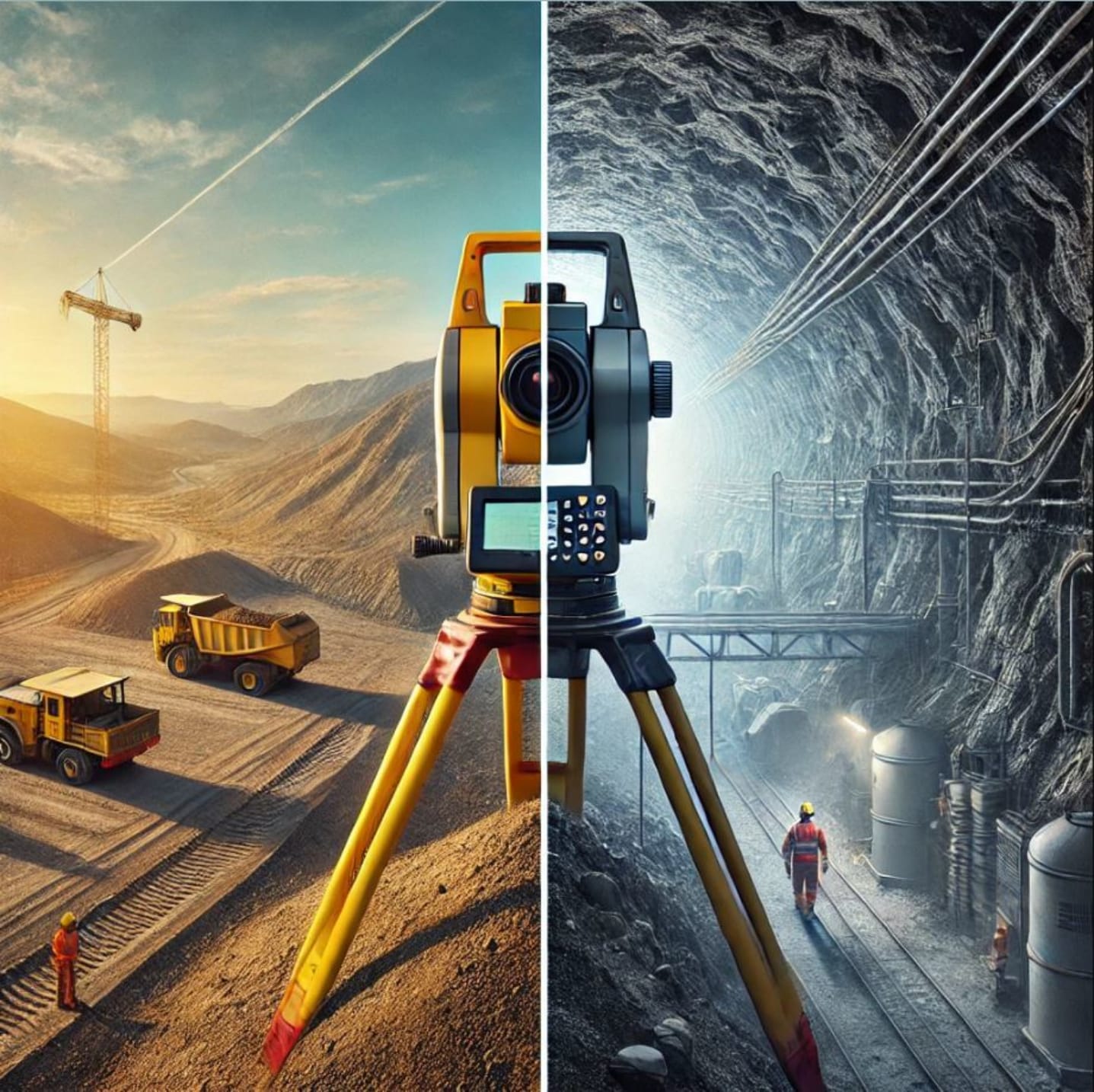 The Challenges of Resection in Underground Mining vs. Surface Environments