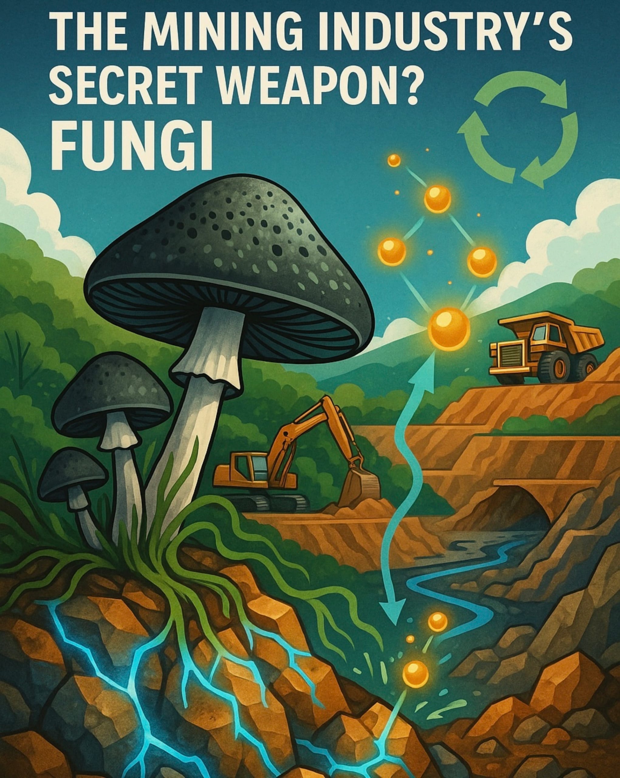 Could Mushrooms Revolutionize Mining?