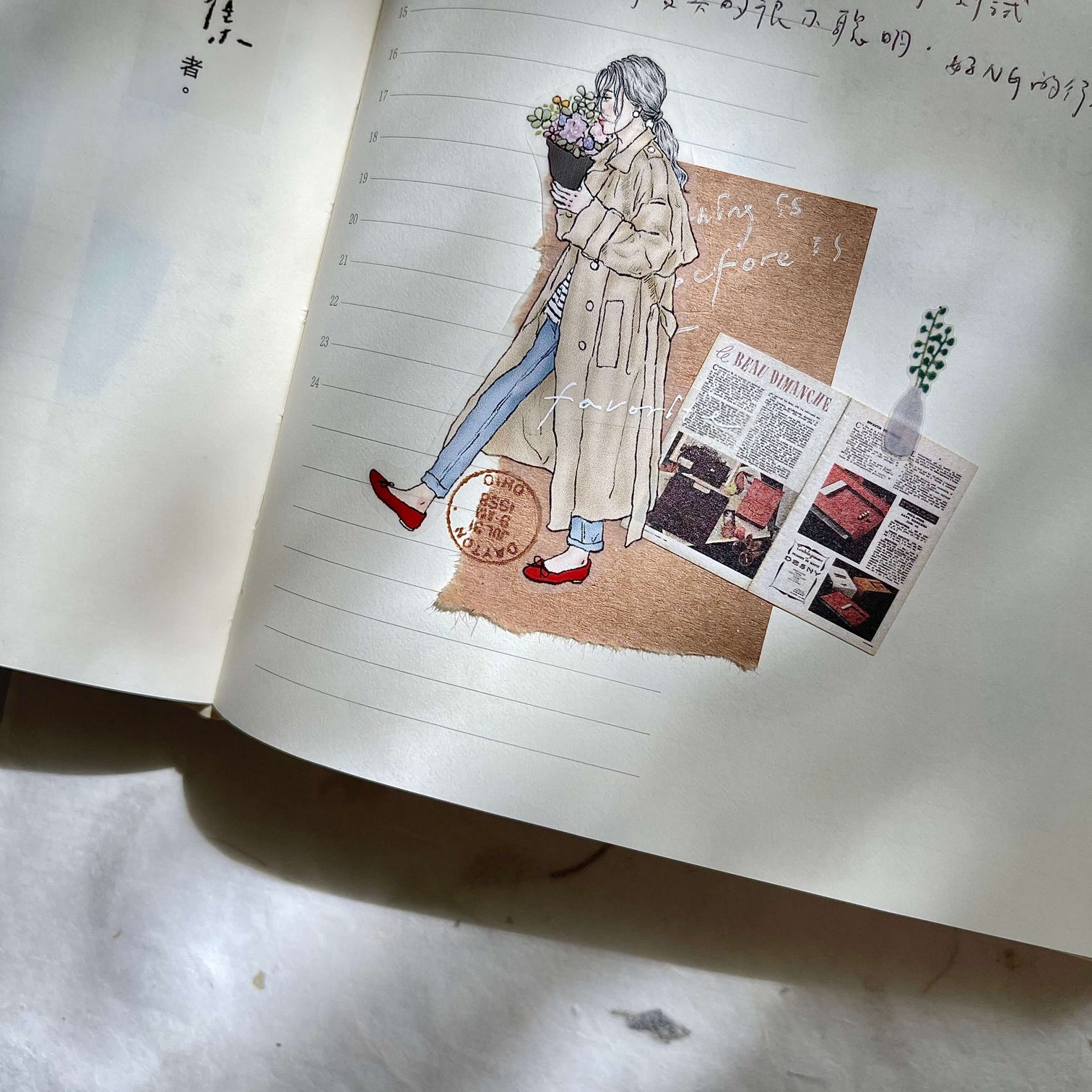 Washi Soft – Pion - moonandpages.com