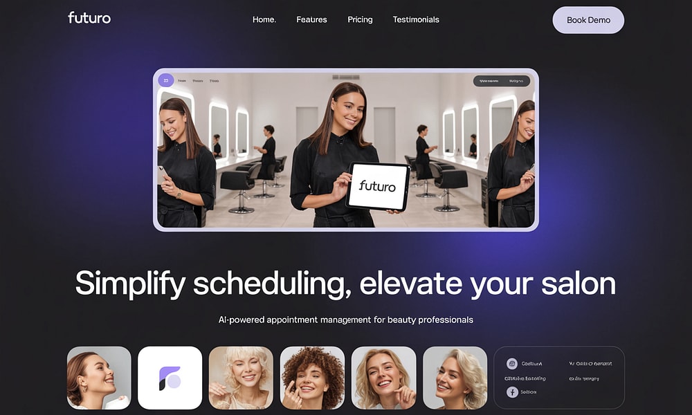 Beauty Salon Digital Interface