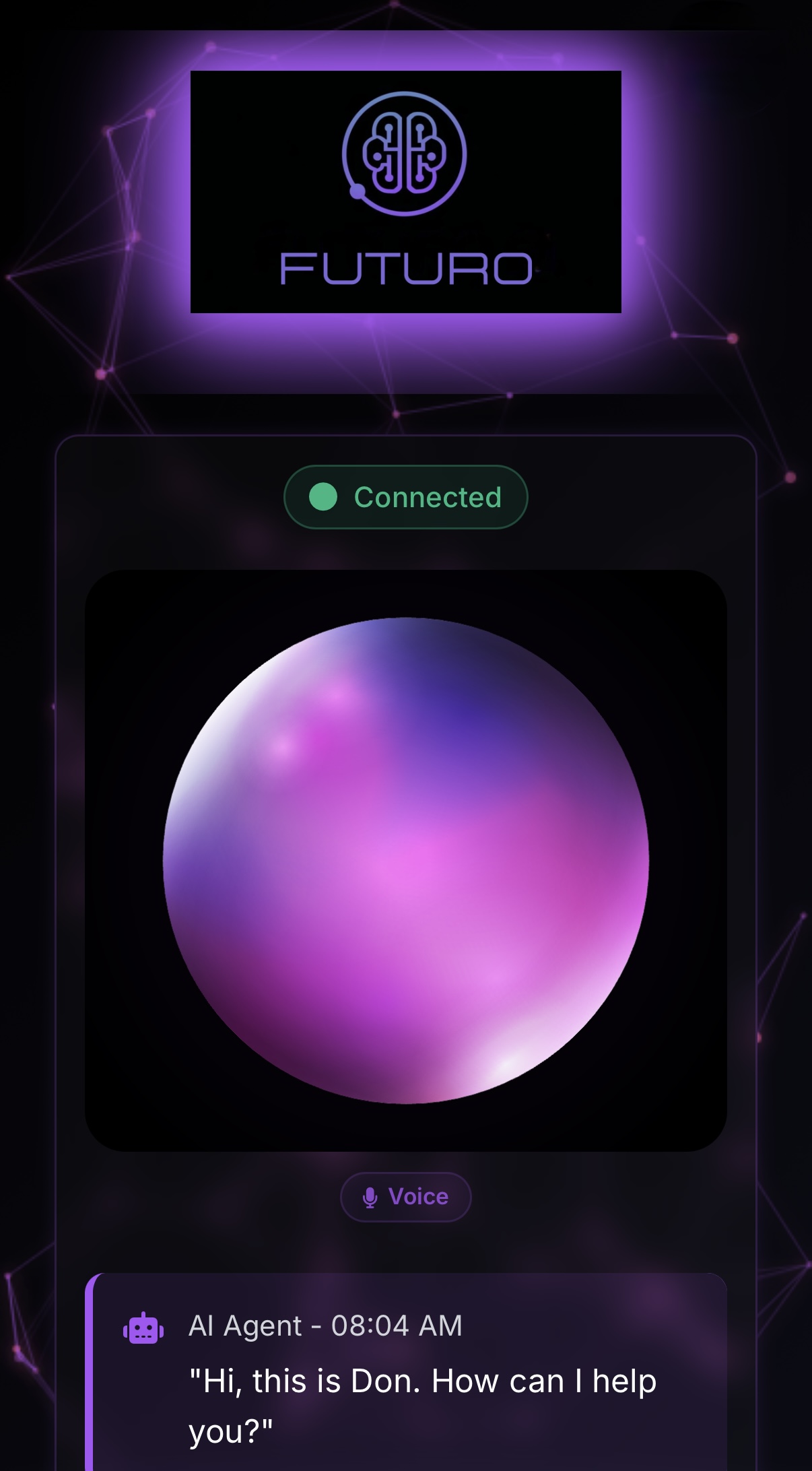 Voice Mode Interface