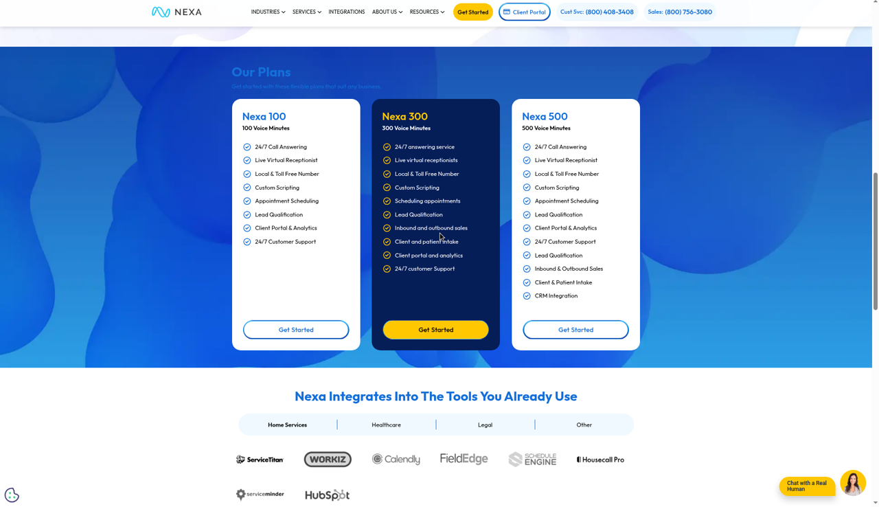 Vendor pricing for Nexa, updated every Friday at 9:00 AM ET and manually verified weekly regardless of article type or article performance.
