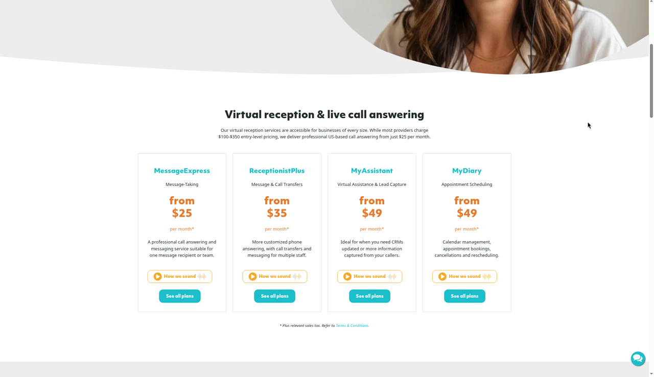 Vendor pricing for ReceptionHQ, updated every Friday at 9:00 AM ET and manually verified weekly regardless of article type or article performance.