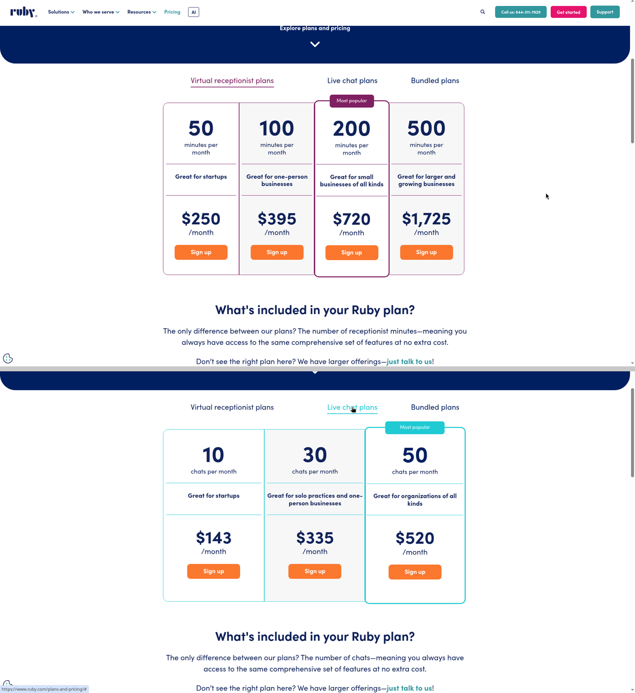 Vendor pricing for Ruby, updated every Friday at 9:00 AM ET and manually verified weekly regardless of article type or article performance.