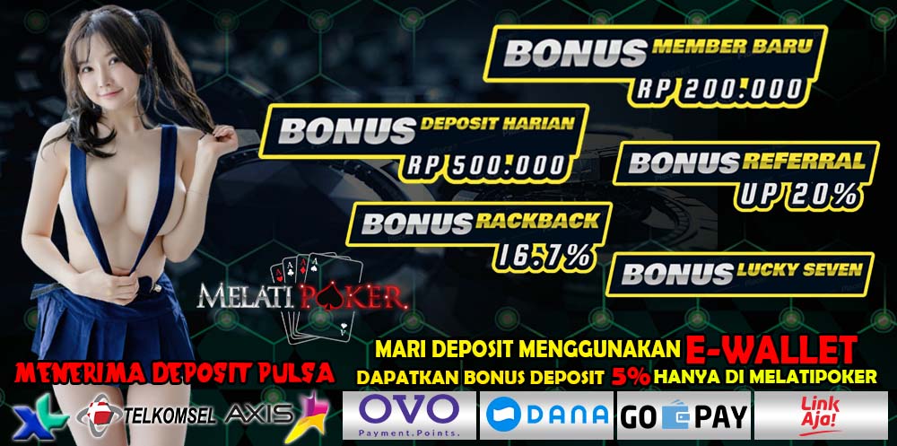 Melatipoker Situs Judi Poker QQ Bandar Ceme Online 24 Jam