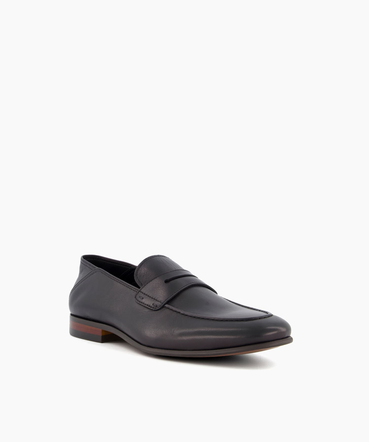 Ermenegildo Zegna Men's Smooth Leather Single-monk Slip-on Shoes In Black