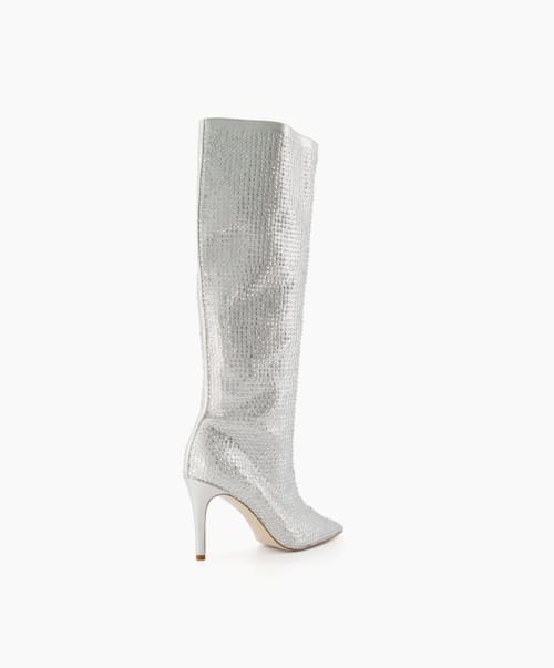 Sparkly knee high store boots