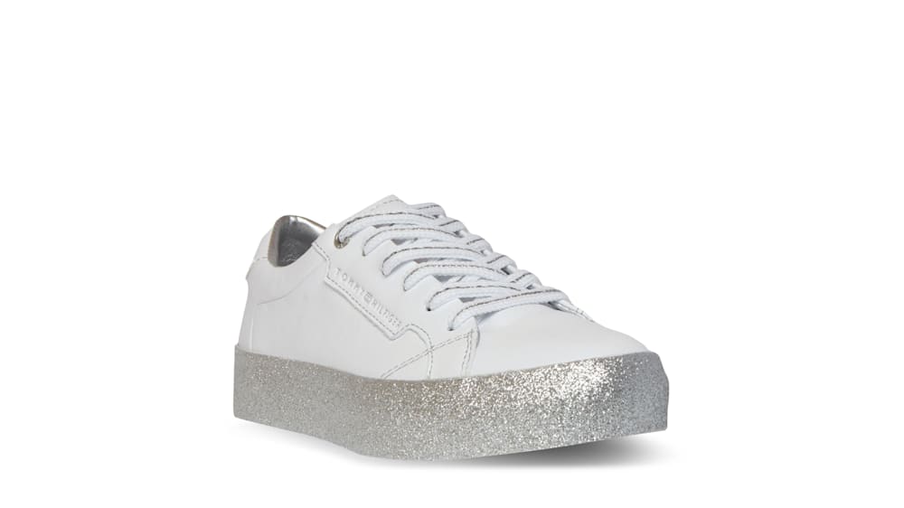 Glitter sole trainers