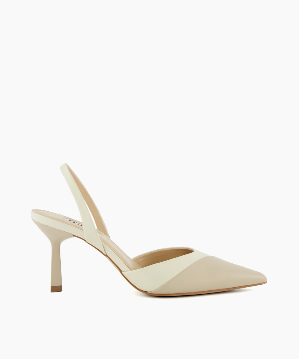 Slingback pumps sales with elastic strap