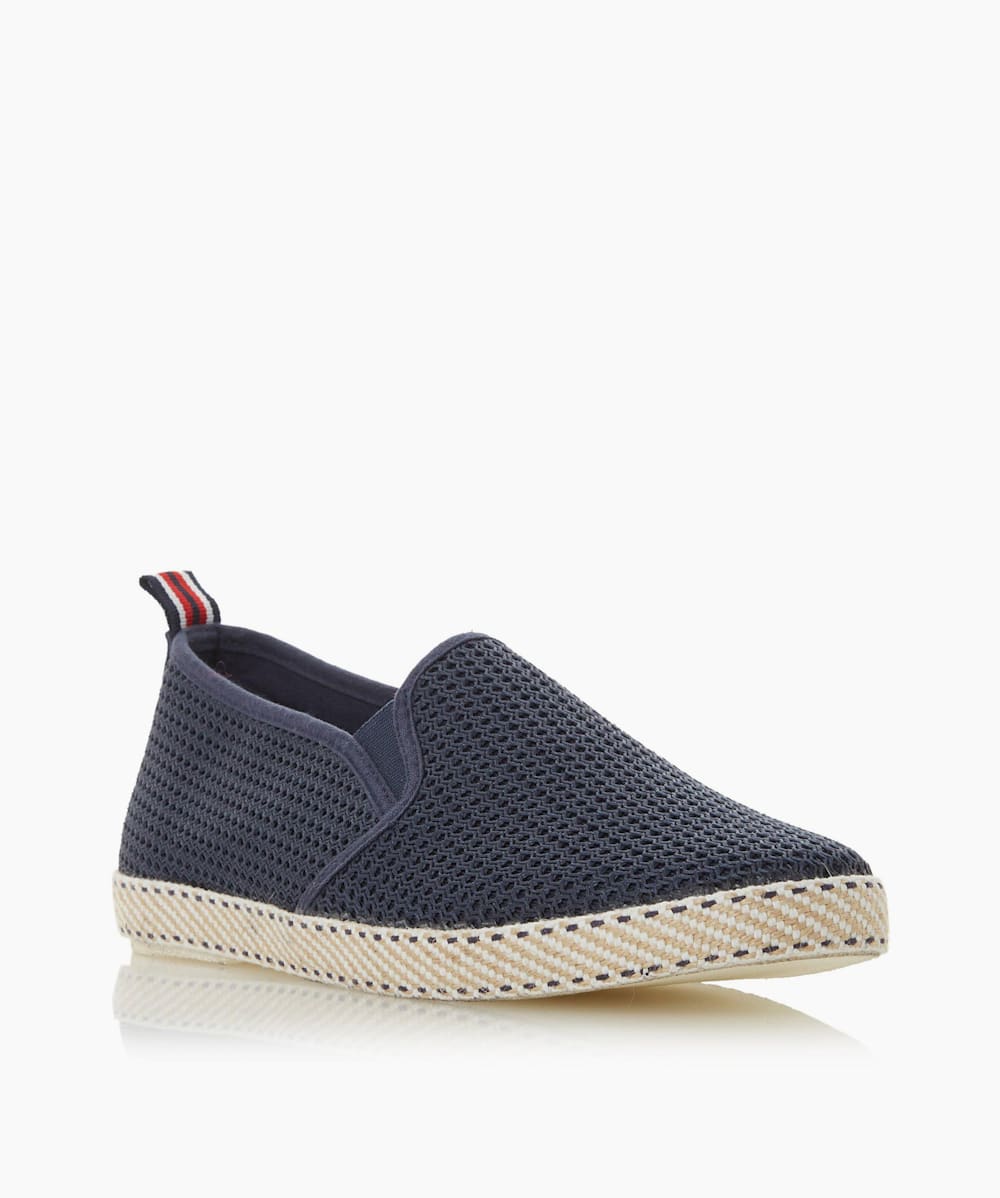 Navy dune shoes top