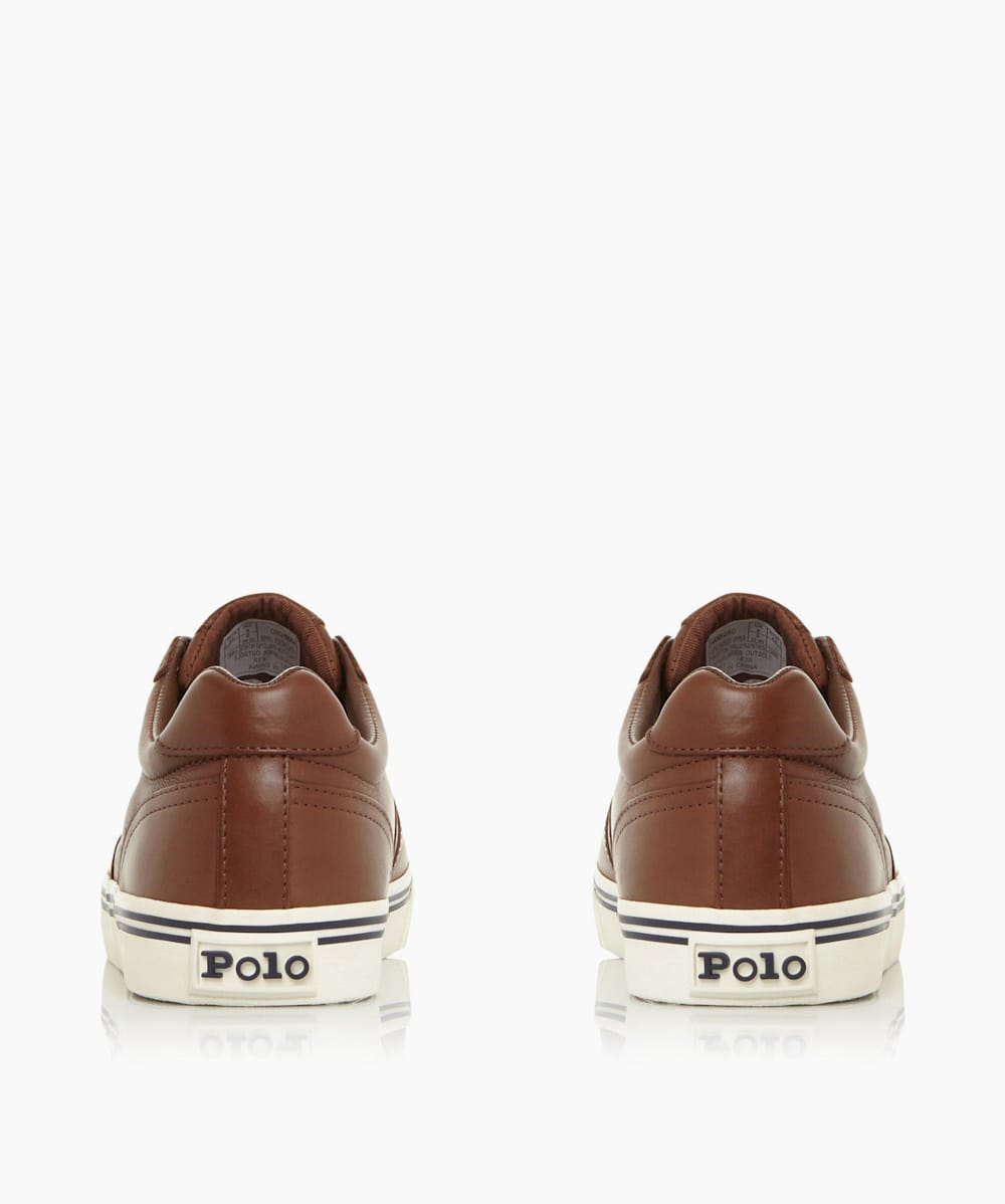 Ralph lauren tan trainers on sale