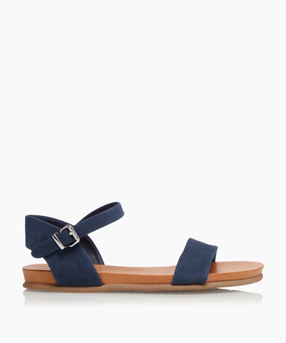 Dune navy sandals new arrivals