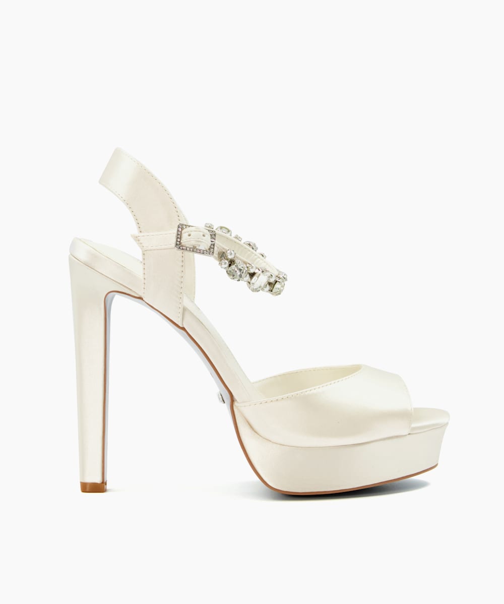 Dune london deals bridal shoes