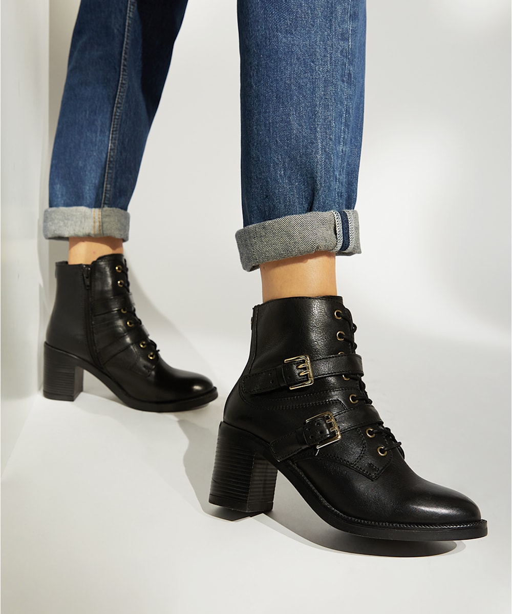 Dune paxtone deals black boots