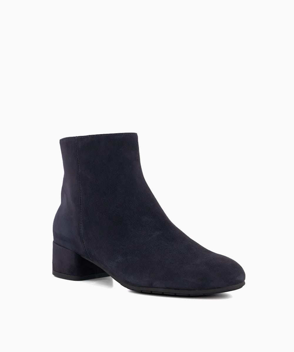 Dune navy boots on sale