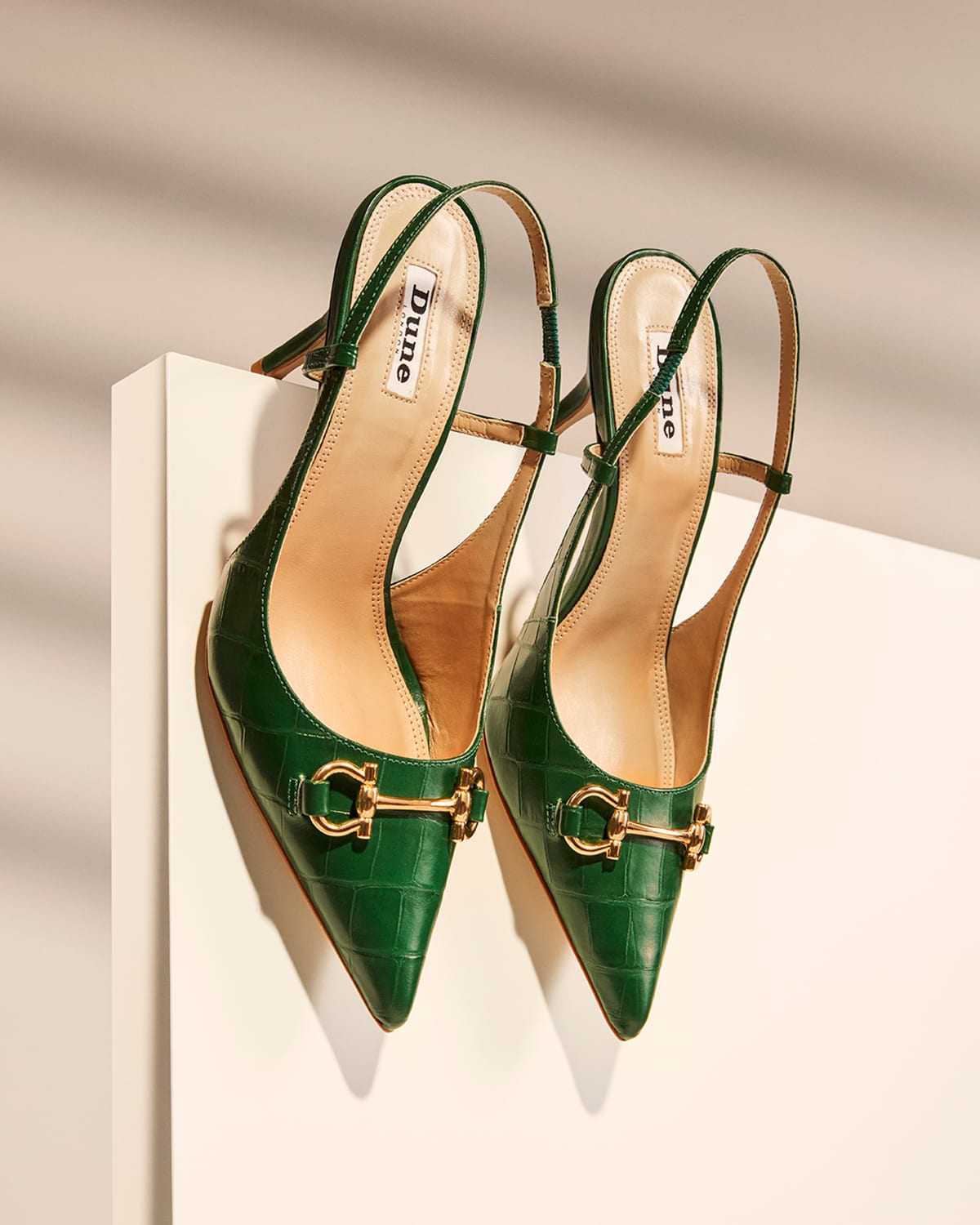 Croc effect heels sales